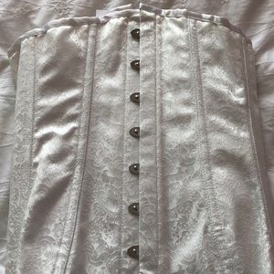 Sz 36 TIE-BACK CORSET NWT CUSTOM HANDMADE